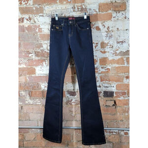 Ringers Western Womens Size 4 Katherine Mid Rise Boot Leg Blue Jeans